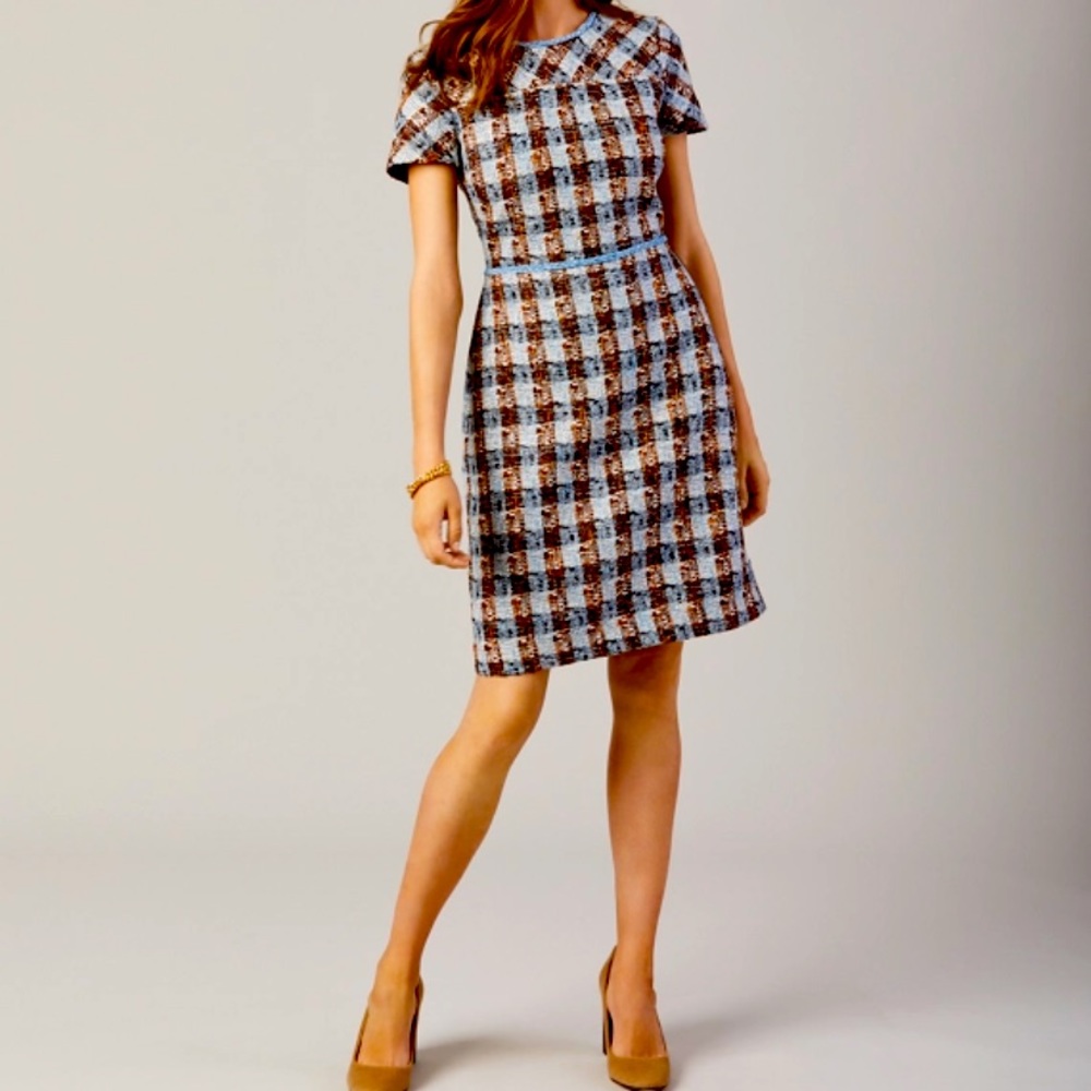 Brooks Brothers Boucle shimmer dress